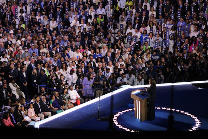 In pictures: Pennsylvania’s passionate performance at the Democratic Party Convention