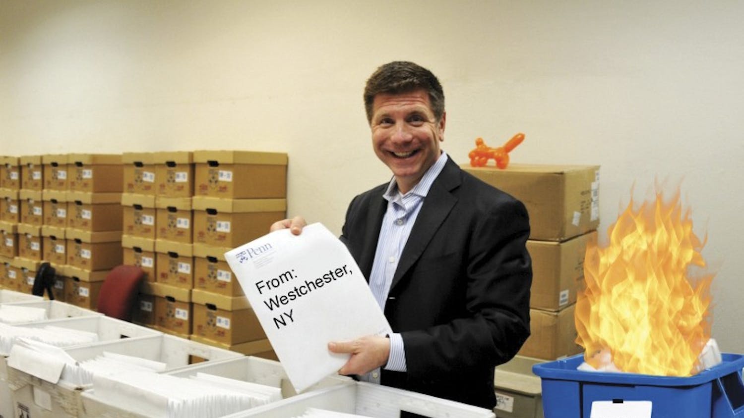 The Penn Office of Admissions has announced a new policy, imposing a cap on students from Westchester, New York // Julio Sosa | Not From Westchester, NY