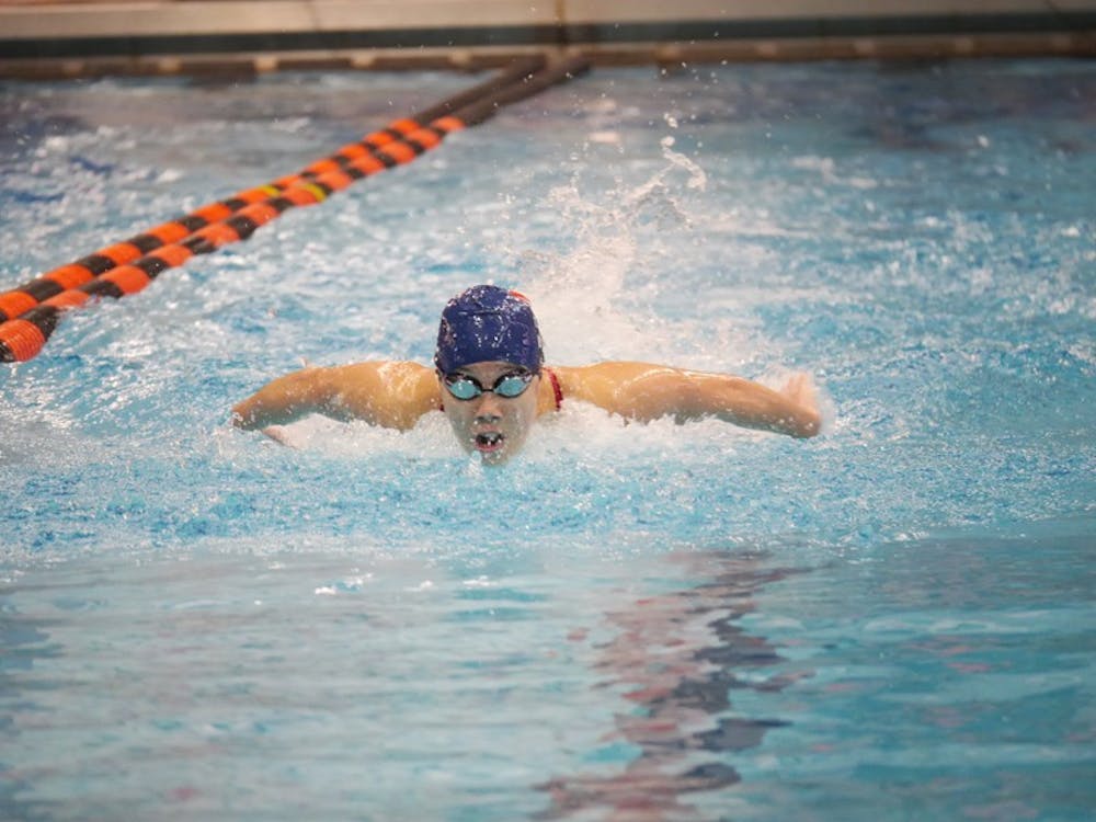 The men's and women's swimming and diving teams lose to both Princeton and Cornell at Princeton.