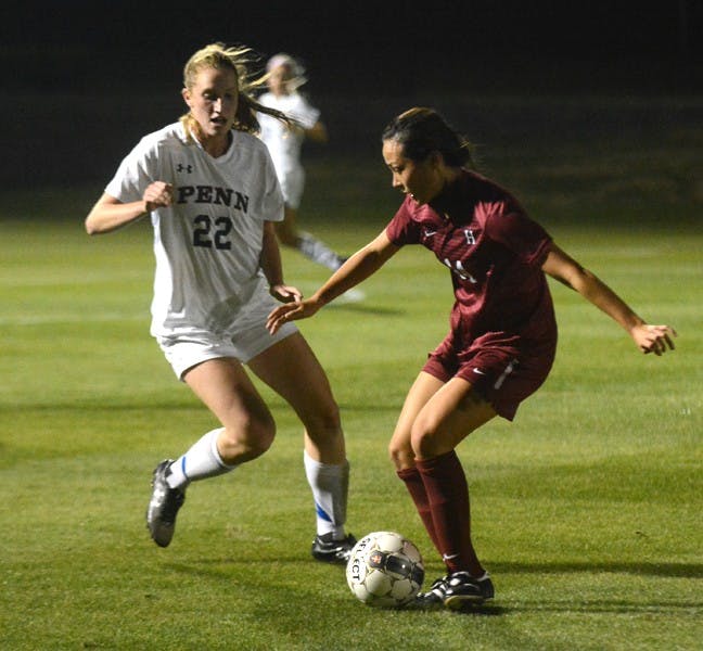 Penn Woman's Soccer Vs. Harvard at Rhodes Field