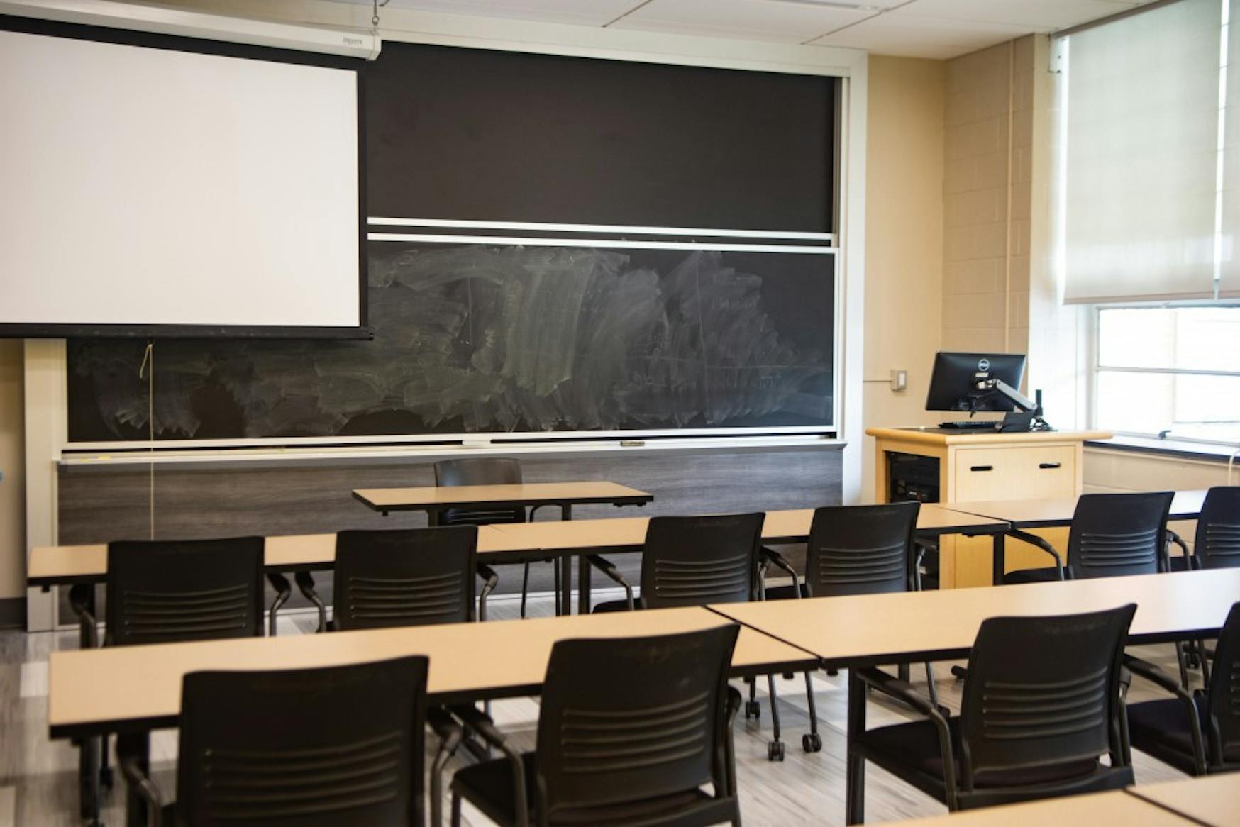 DRL Renovation Empty Classroom
