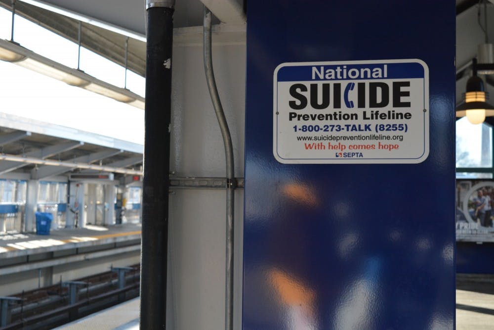 SEPTA currently displays 1,000 signs with suicide prevention information at its stations.&nbsp;