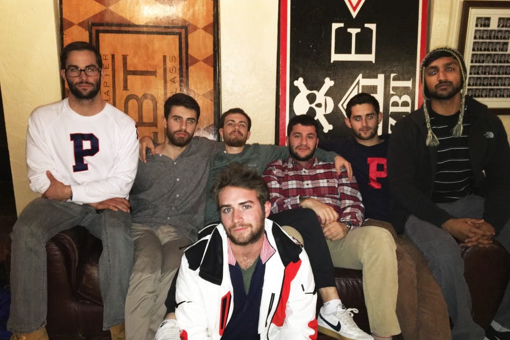 Zeta Beta Tau participated in No-Shave November, an online non-profit that raises awareness and money for the fight against cancer I Courtesy of ZBT Theta Chapter