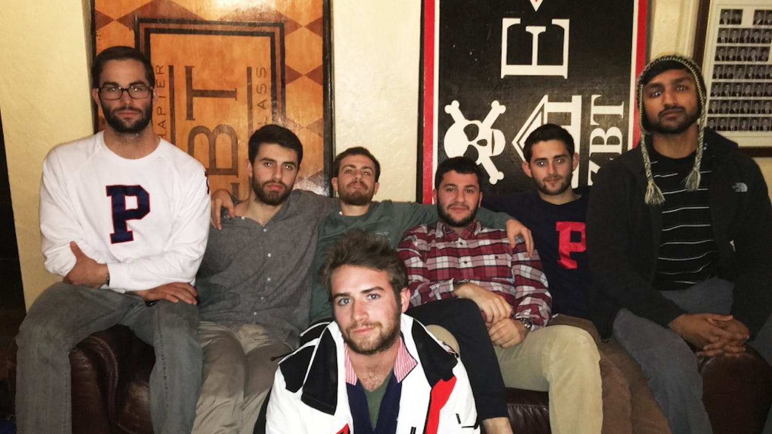 Zeta Beta Tau participated in No-Shave November, an online non-profit that raises awareness and money for the fight against cancer I Courtesy of ZBT Theta Chapter