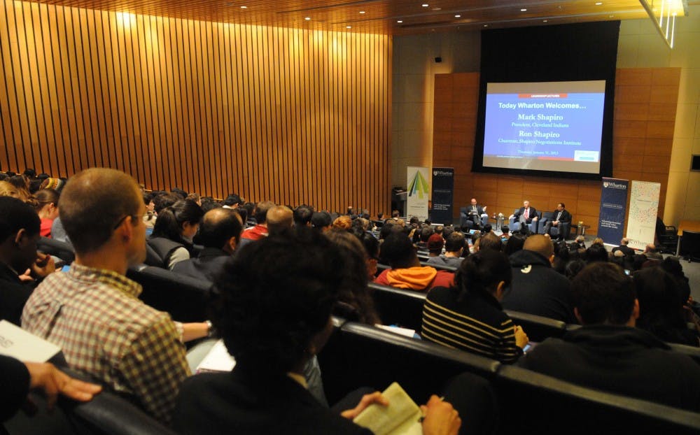 Shapiro Talk at Wharton