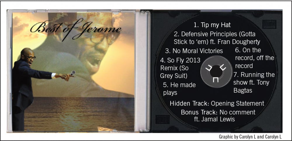 	Penn Athletics is set to release The Best of Jerome Allen as part of the coach’s musical debut. This greatly anticipated album features high profile musicians from both sides of 33rd Street. Expect all your favorites from the coach and musical talent. Allen nodded his head during the press conference when asked if he expected to receive a Grammy.