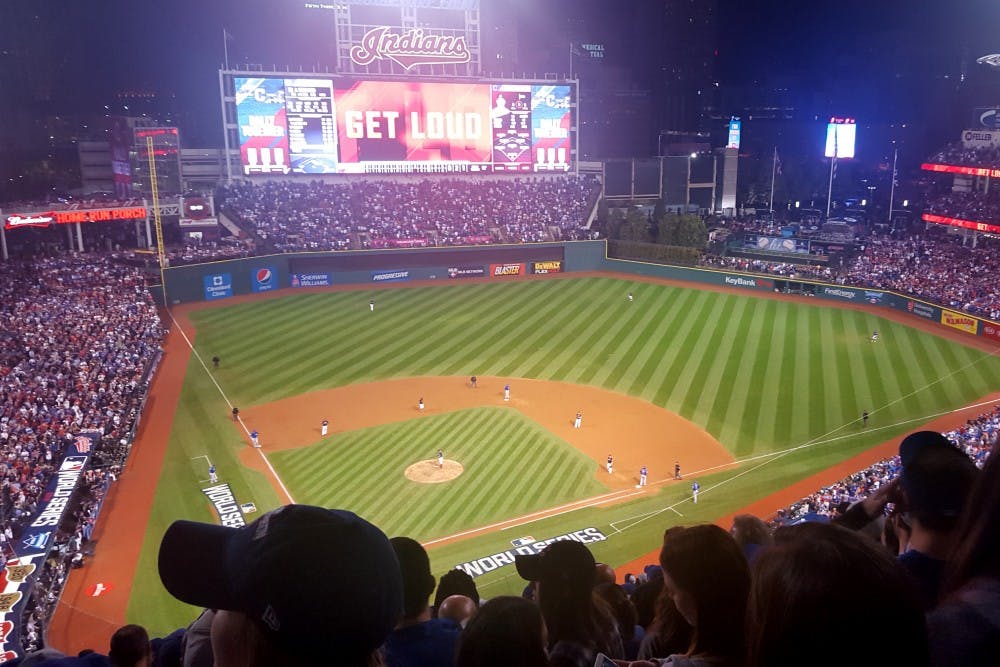 Senior sports editor Nick Buchta may have had a nosebleed view of Game 7 of the World Series, but he still felt a connection more intimate than ever with the Indians after their ten-inning loss. 