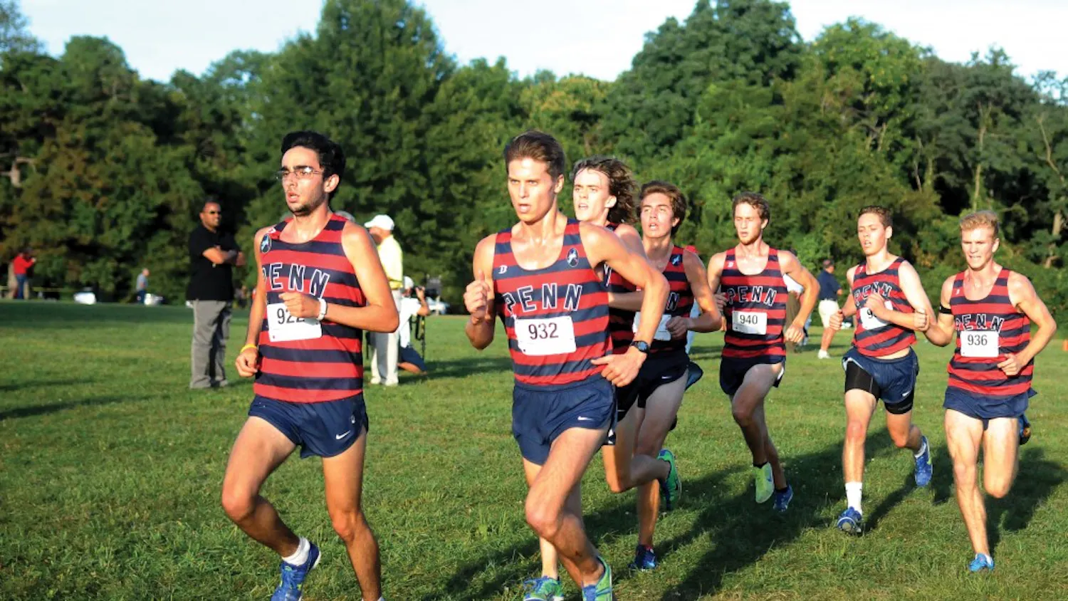 Big 5 Cross Country Meet. Penn dominated