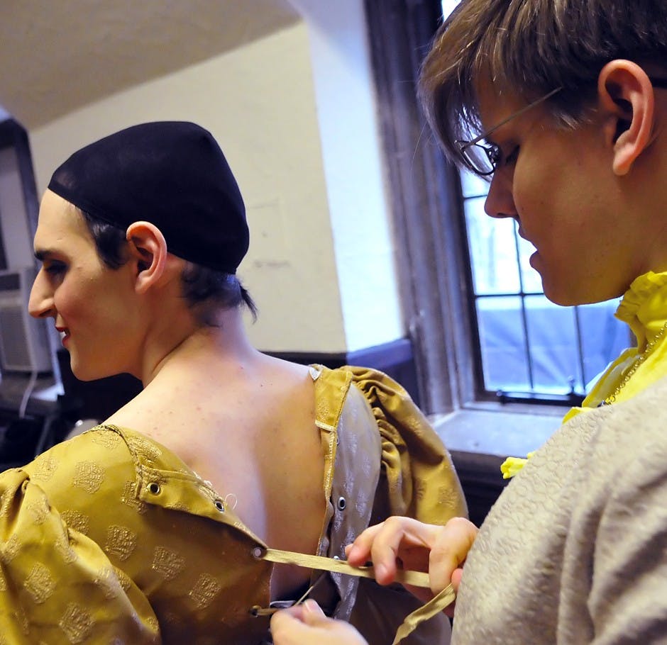 Behind the lipstick and sex jokes