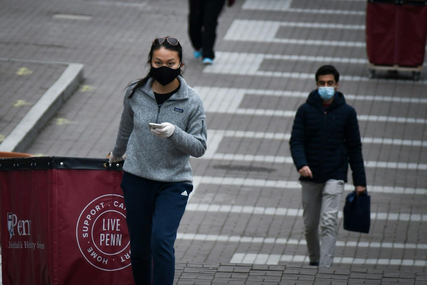 Move-in 2021 COVID-19 Pandemic Students Masks Residential Services Edited.jpg