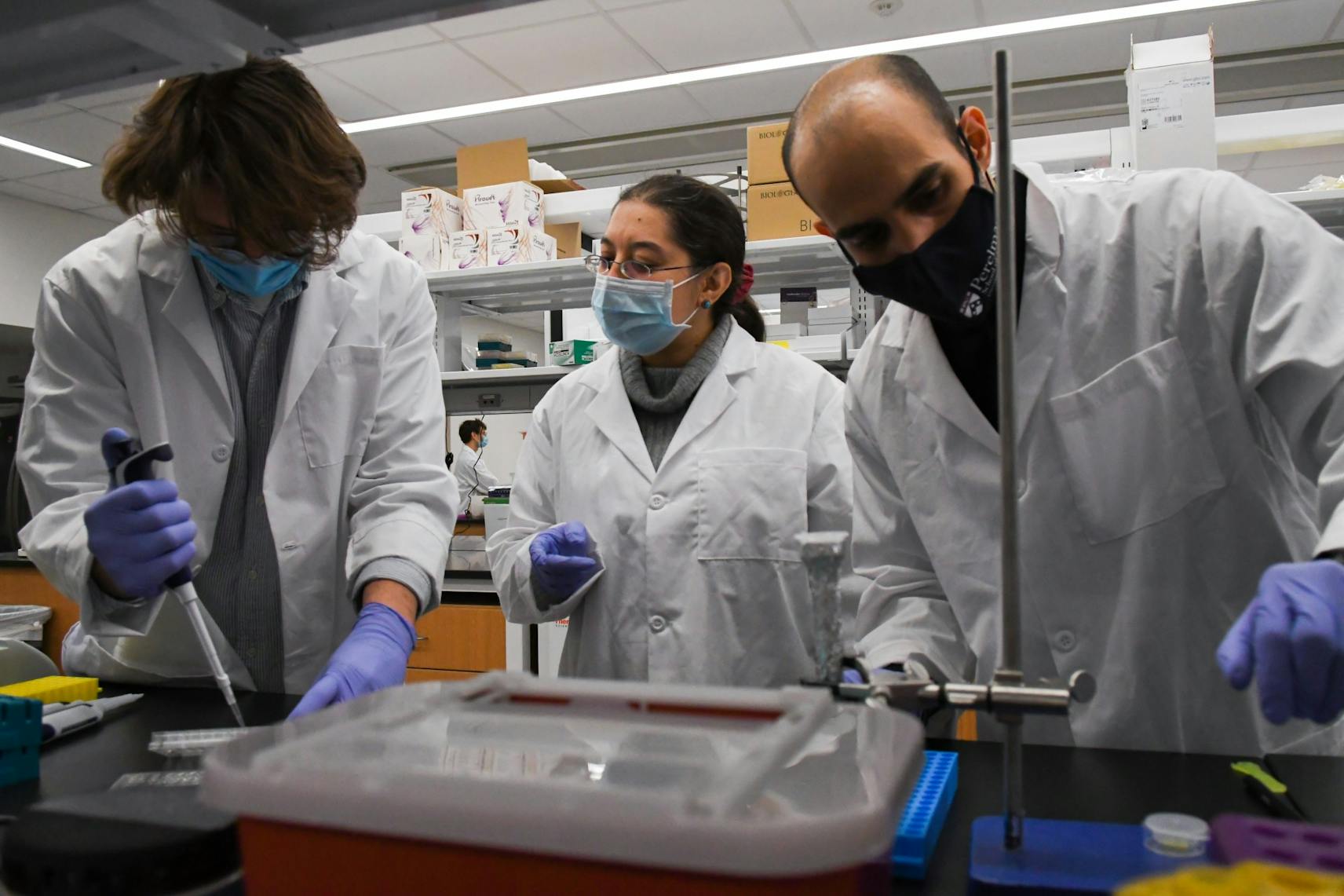 1-22-21 Weissman Laboratory Research Covid-19 Pfizer Biontech Vaccine Basic Science Group Science Researchers