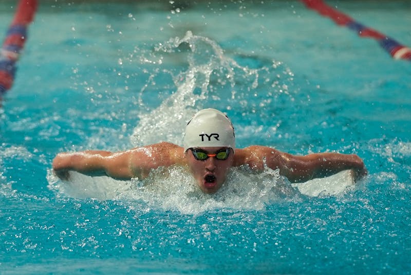 Penn swimming junior breaststroker Matt Fallon takes second at NCAA Championships