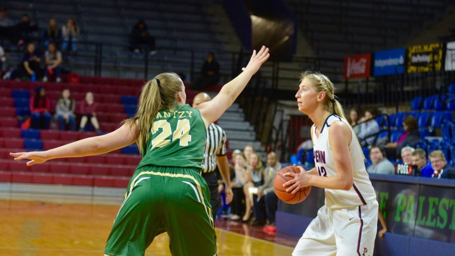 Junior center Sydney Stipanovich was named last week's Ivy co-Player of the Week during Monday's game, in which she scored 18 points and pulled down 12 rebounds.