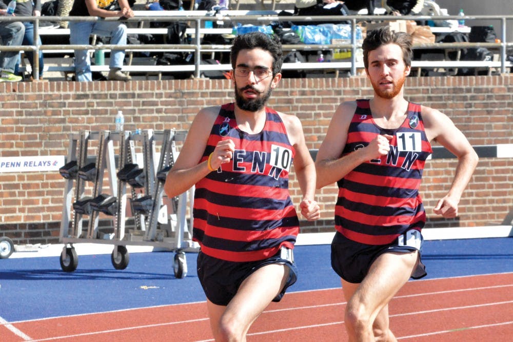Senior distance runner Thomas Awad will compete at Franklin Field for the final time as a Penn student at this weekend’s Penn Relays.