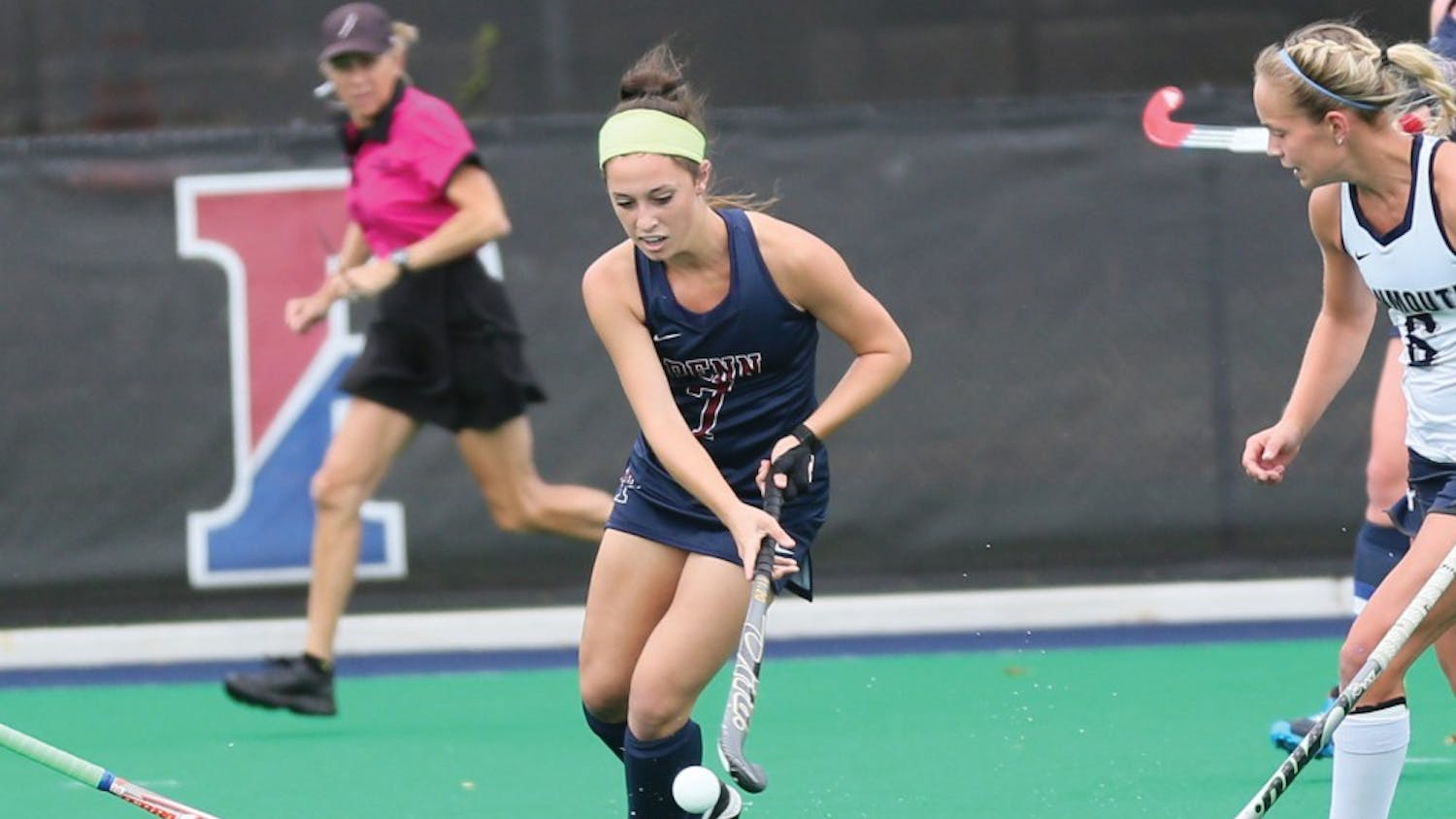 Women's Field Hockey v Monmouth. I think it was a 2-4 loss.