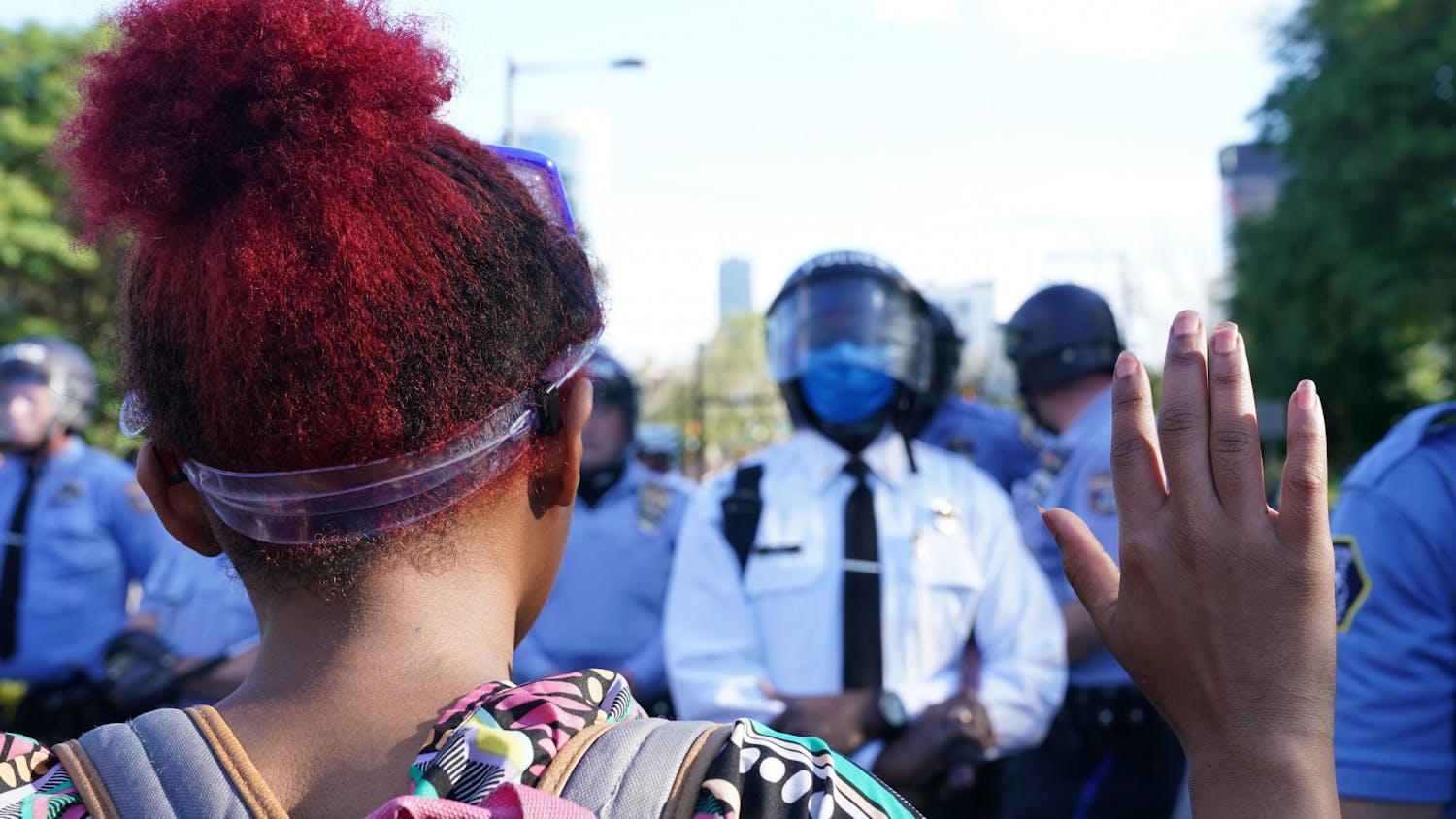 Philadelphia George Floyd Protests Hands Up Dont Shoot.jpg
