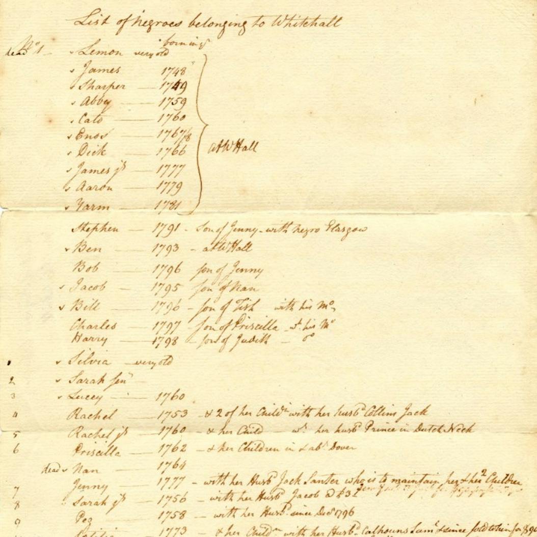 Penn slavery project