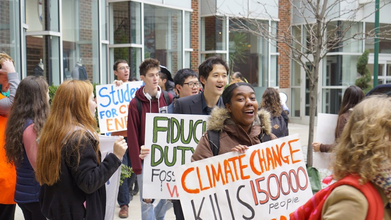 Penn’s divestment movement reaches back to 2014, where students protested against the University’s investment policies.