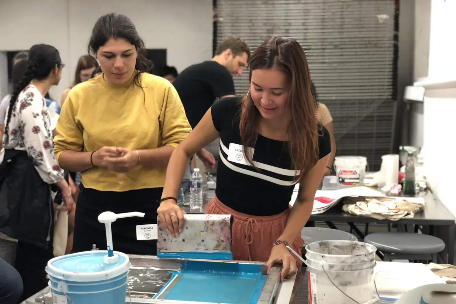 Penn Arts Pre-Orientation Program 2018 Screenprinting.jpg