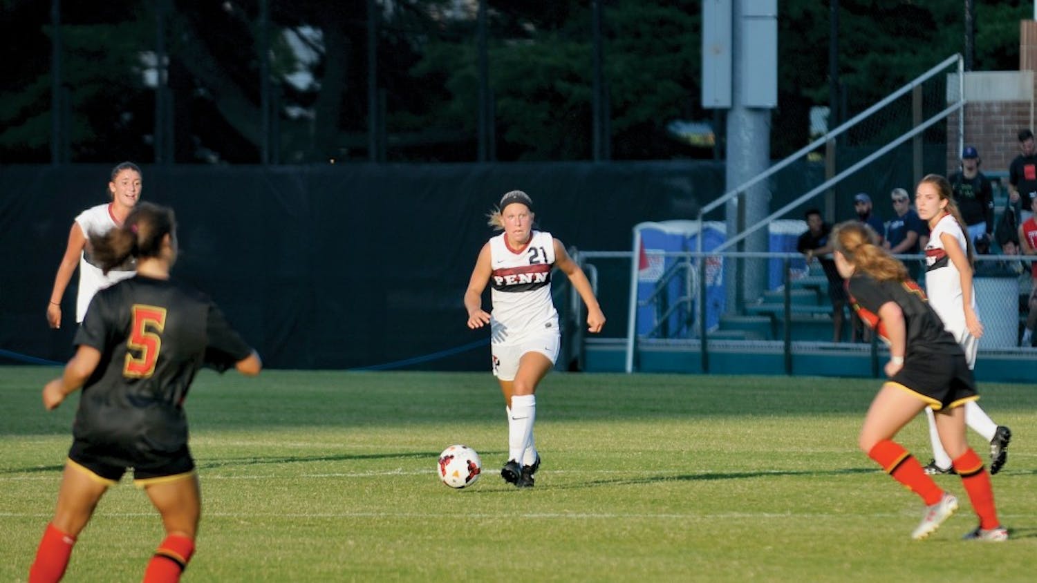 Then-freshman midfielder Allie Trzaska was an integral part of the streaky 2015 offense, netting two goals in her 12 starts.