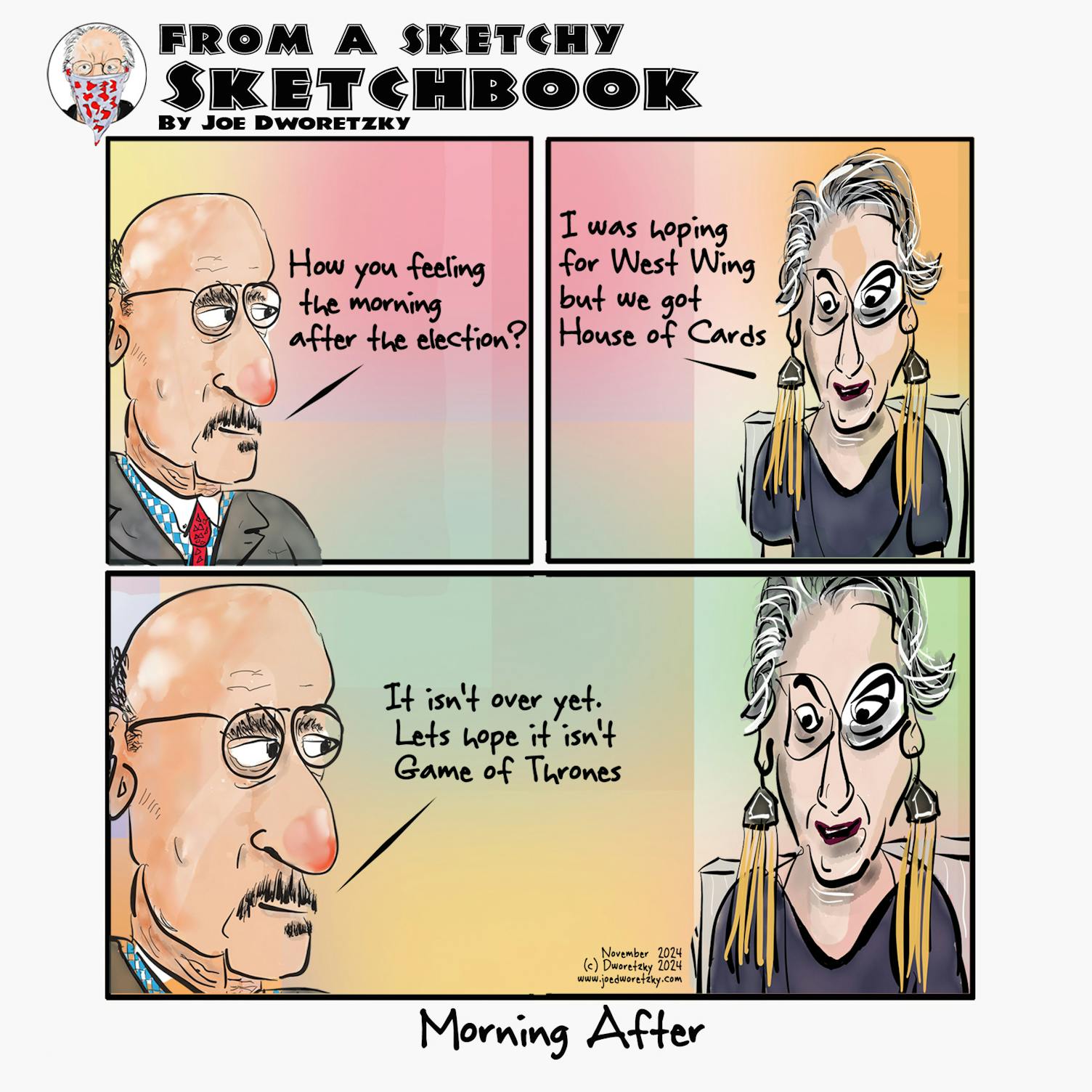 From a Sketchy Sketchbook | Morning After