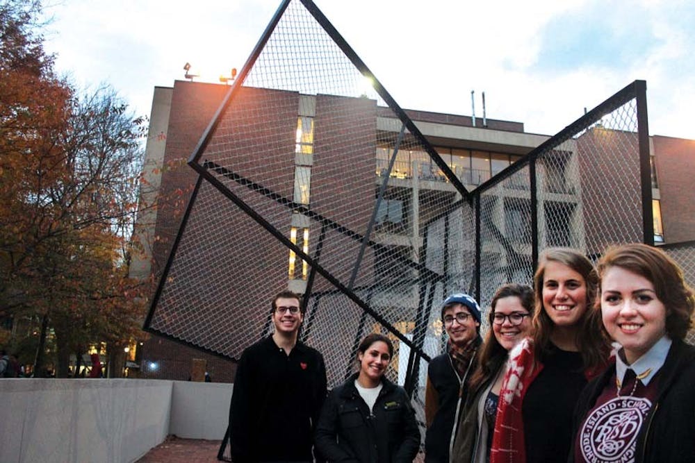 	Students are rallying to try and permanently keep DS(3), a structure made from interlocking metal fences, that stands near Fischer Fine Arts Library. Made by Norwegian artist and Penn’s Mellon Artist in Residence Knut Äsdam, it is scheduled to leave Penn later this month. 