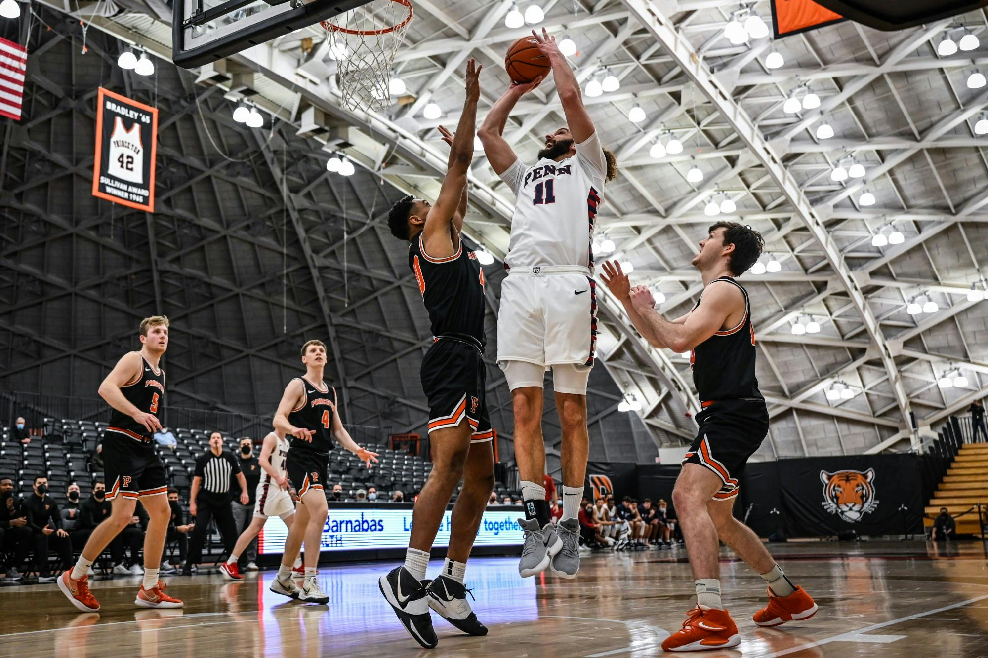 Men's Basketball Can't Overcome Ivy-leading Princeton Squad In Double ...