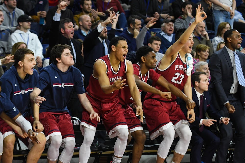 02-23-19-mbb-vs-cornell-ray-jerome-bench