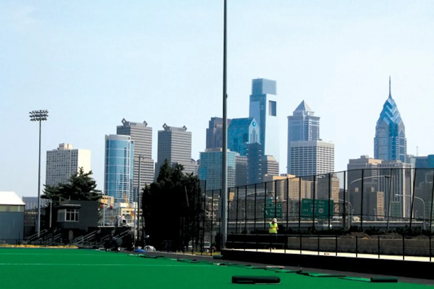 newly renovated fields - franklin field, vagelos field, rhodes field