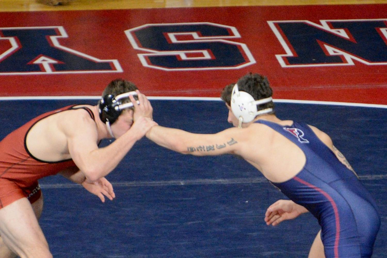 Senior 197-pounder Frank Mattiace had a standout weekend for Penn wrestling, becoming the only member of the Red and Blue to go undefeated on the weekend.