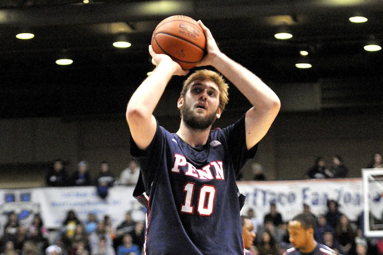 Despite picking up his fourth foul early in the second half, sophomore center Darien Nelson-Henry saved his best performance for final 20 minutes, leading Penn with 21 points and five rebounds in the 12-point loss.