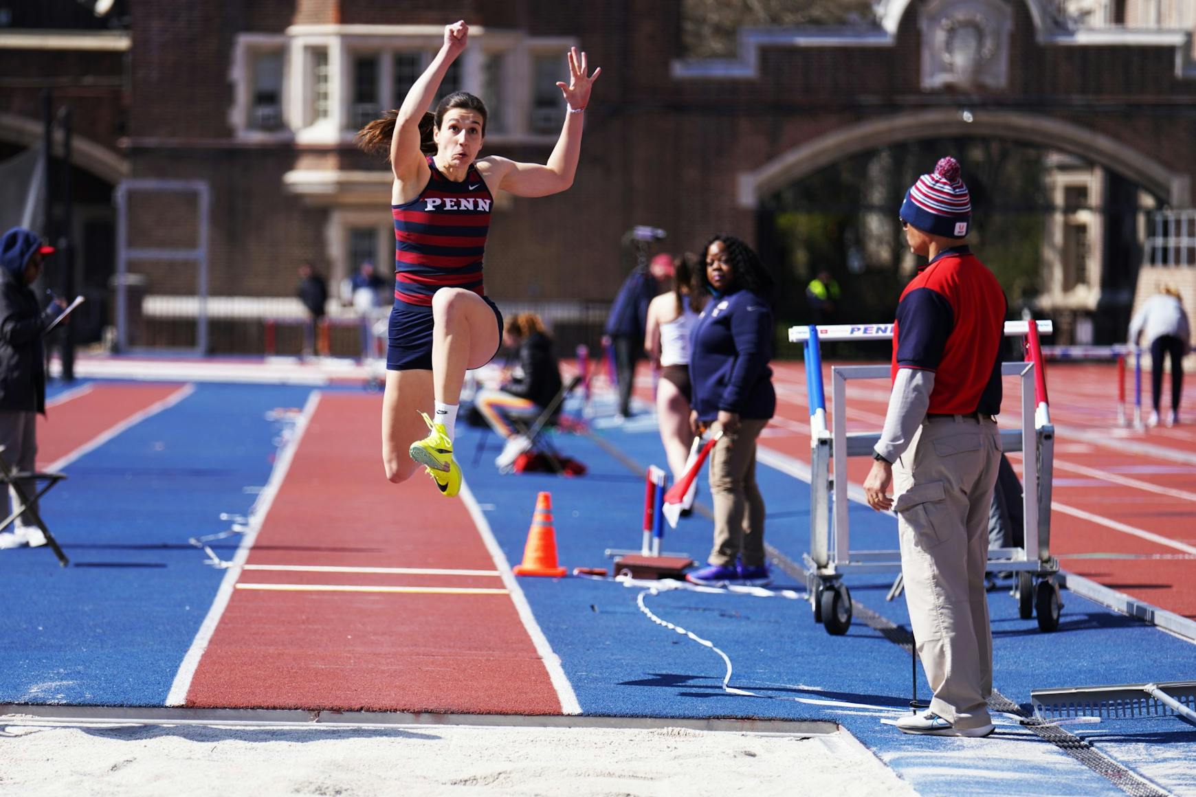 3-18-23 Tamara Grahovac in Triple Jump at Penn Challenge (Anna Vazhaeparambil).jpg