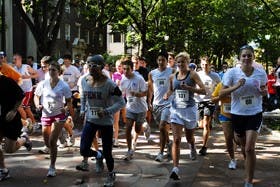 Greeks host run to fight cancer