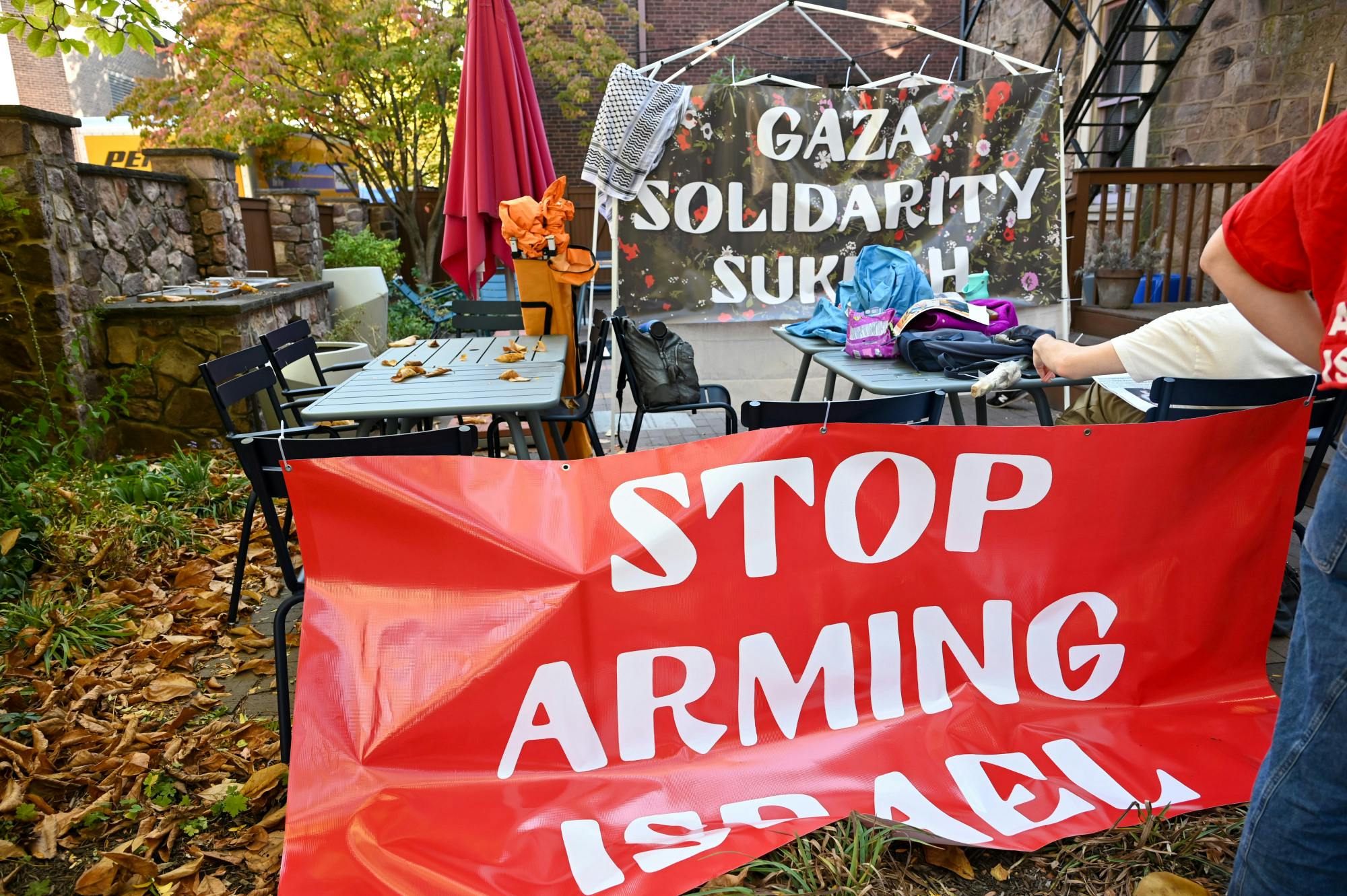 Penn Jewish Voice For Peace, Chavurah Erect Gaza Solidarity Sukkah On ...