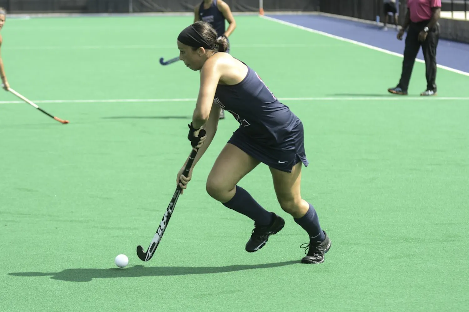 Senior Elizabeth Hitti scored the Quakers' game-winning goal on Sunday, and will look to help the team avoid losing two trap games this week.