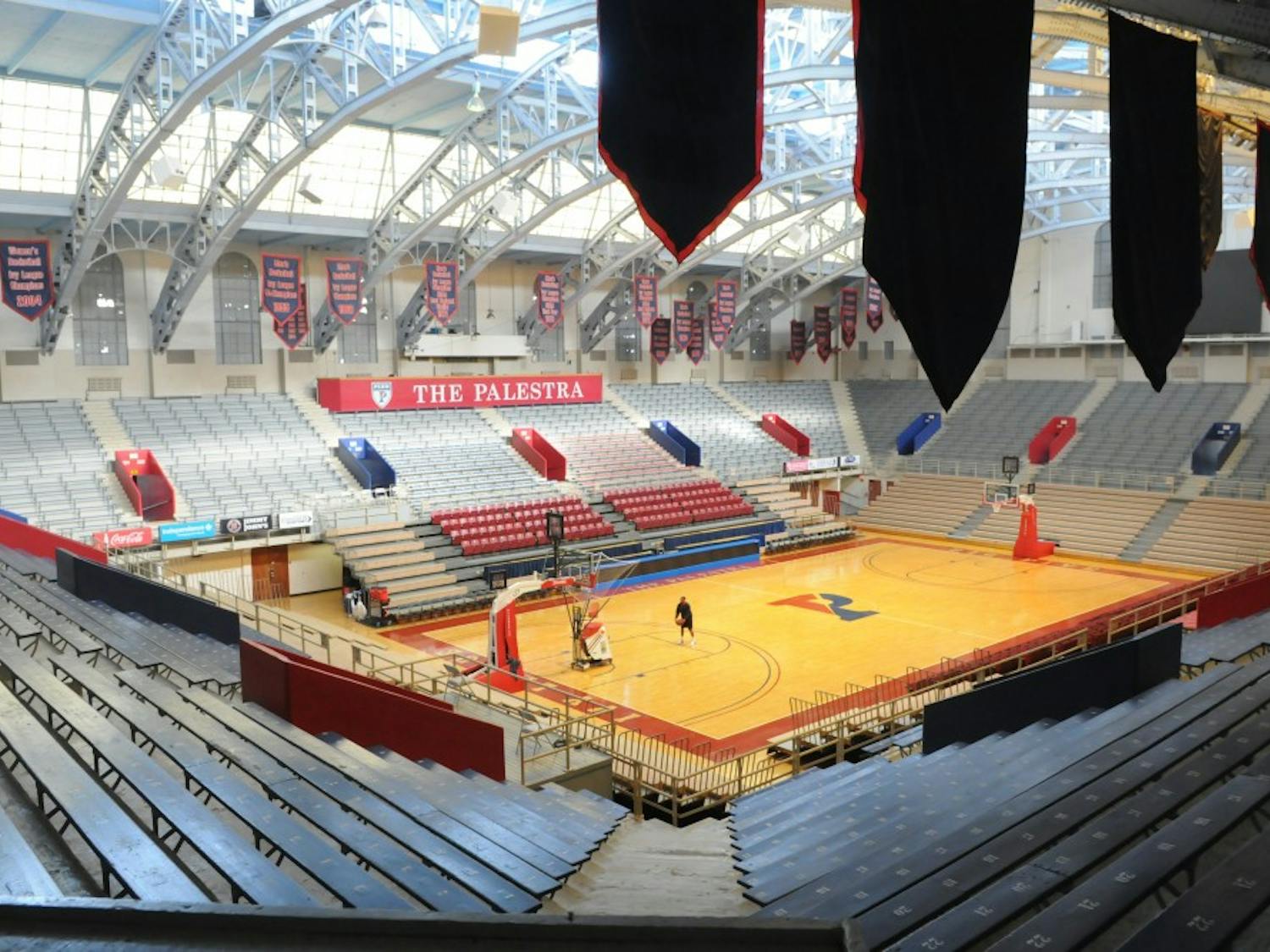 Palestra photos for Hinkle Fieldhouse comparison column.