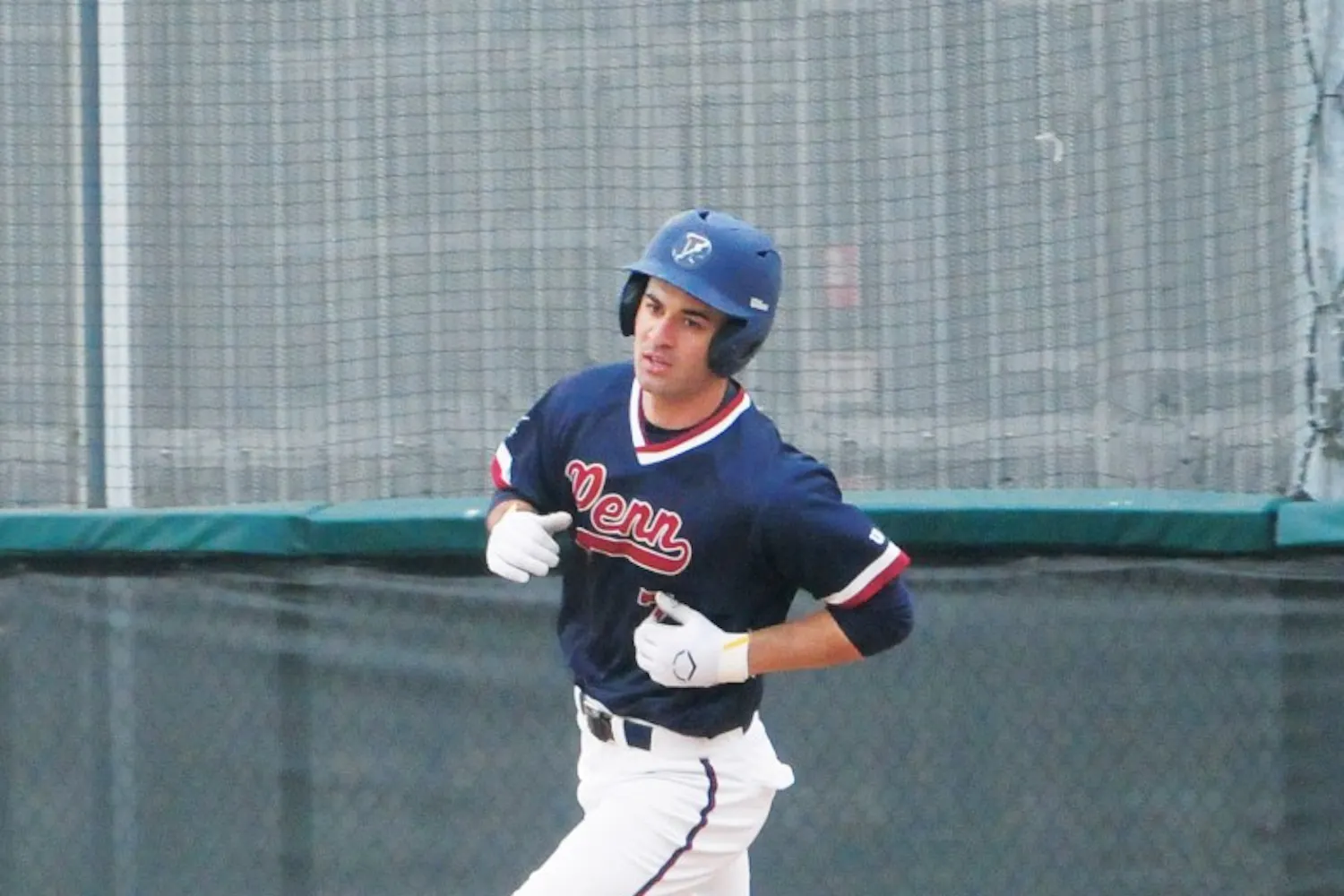 Baseball victory against Lafayette, final score 3-0. Connor Cuff pitching.