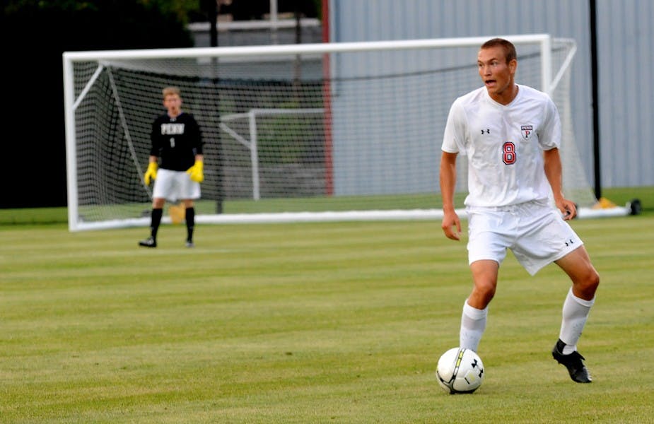 Men's Soccer vs. Drexel.  Men's soccer wins 2 - 0 home at Rhodes Field