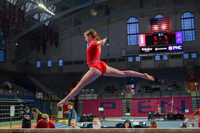 After early-season dominance, Penn gymnastics has sights set on history