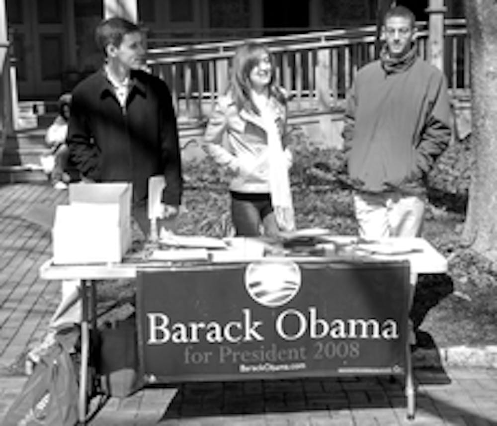 On-campus efforts a focus for campaigns