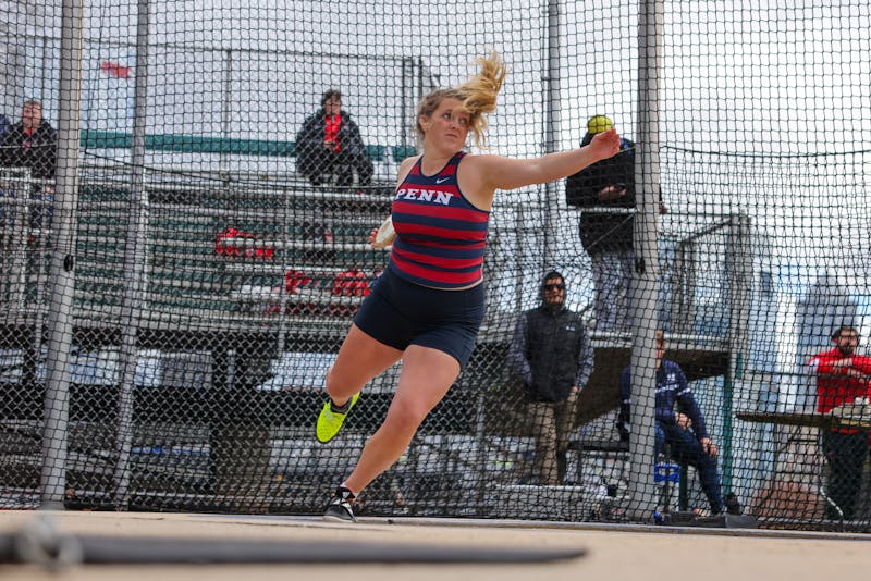 The hidden backbone of Penn track and field — the throwers
