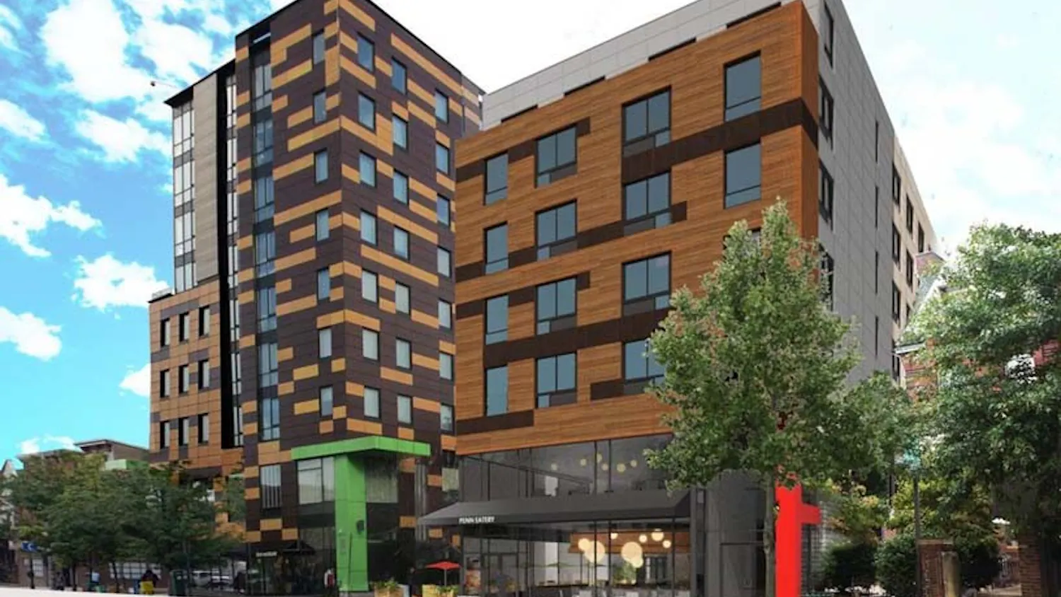 Construction of Hub 3939 will cause some Hub I apartments to have obstructed views of Center City.