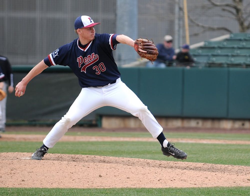 Baseball victory against Lafayette, final score 3-0.  Connor Cuff pitching.  