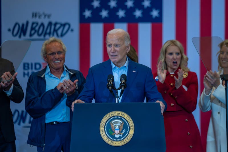 Biden rallies in Philadelphia, receives endorsement from 15 members of Kennedy family