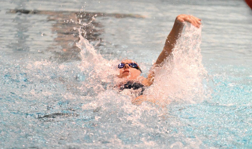Swim meet vs. UConneticut