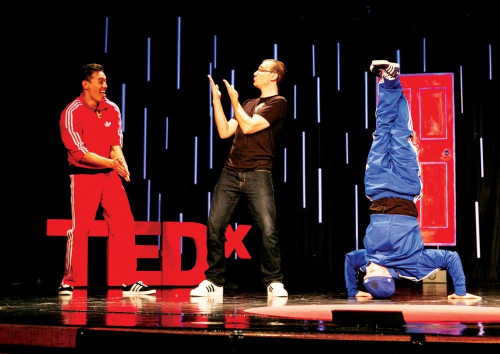 	*Hip Hop Fundamentals *group performs at TEDx talk. 