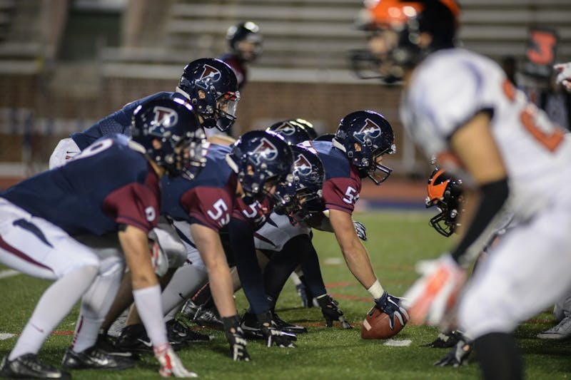 Penn sprint football's offensive line might be the best ever The Daily Pennsylvanian