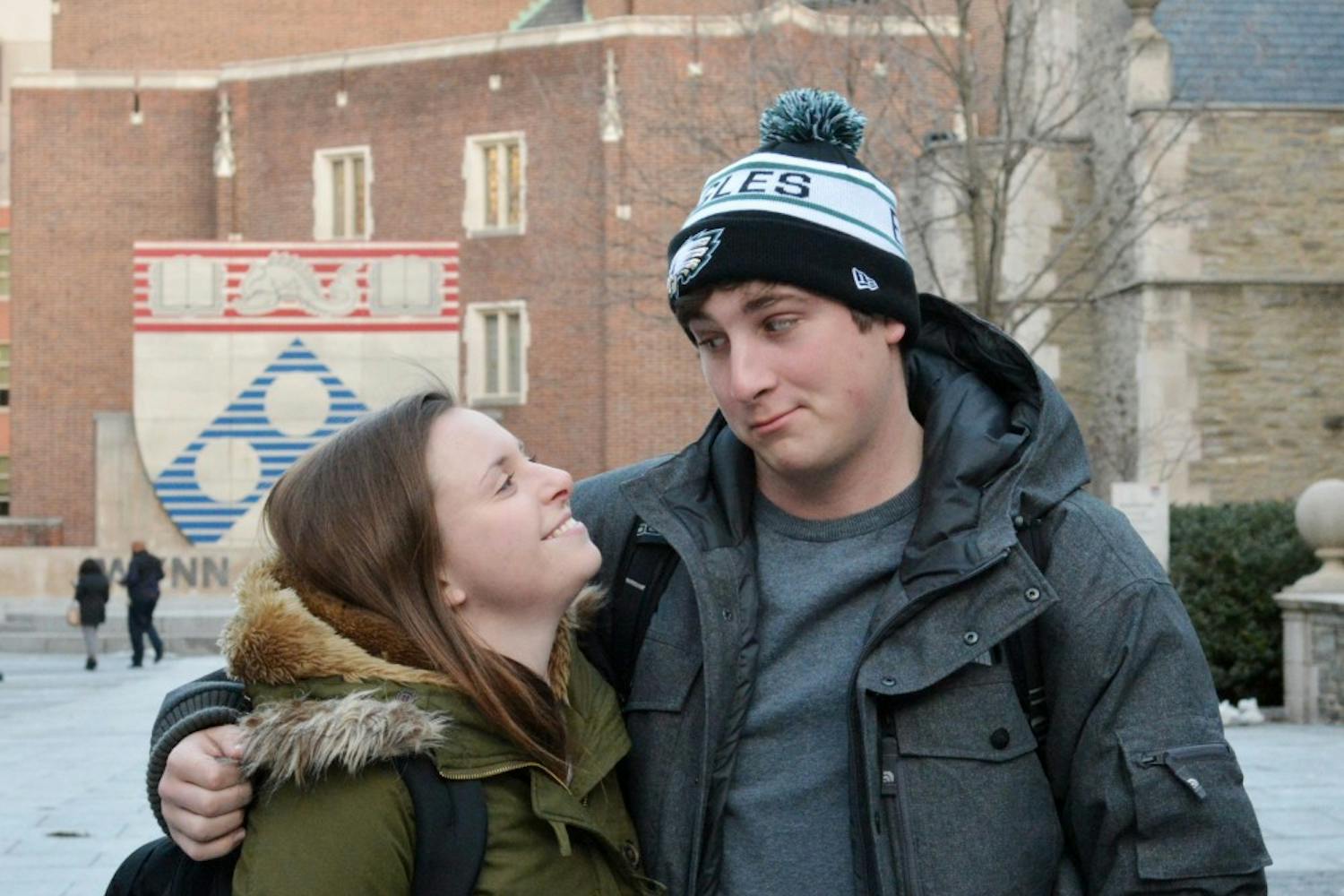 Nursing sophomore Taryn Pochon & Engineering sophomore Alex Frias: "Remember that time we went segwaying in Old City?" "Yeah and remember when that lady fell off?"