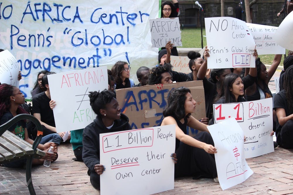 SOUL Protests the merging of the African Studies and Africana Departments at College Palooza