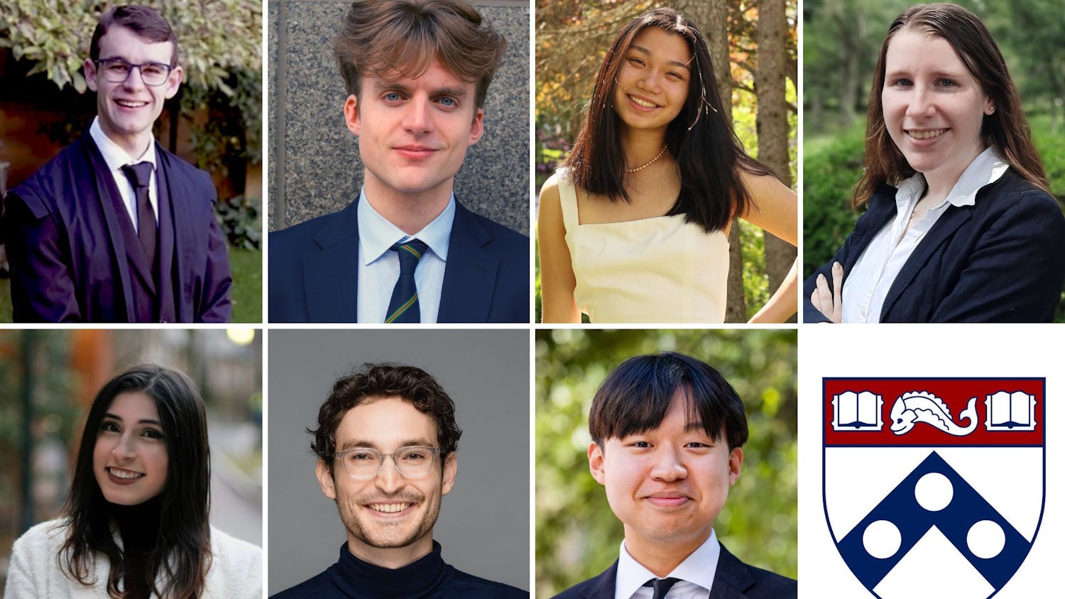 2025 Thouron Scholars (Photo Courtesy of the Center for Undergraduate Research and Fellowships)